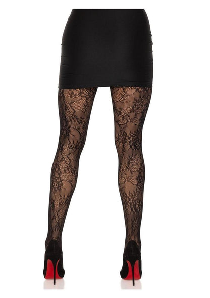 Leg Avenue Garden Rose Lace Tights