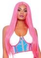 Leg Avenue Holographic Vinyl Zipper Front Under Bust Cincher