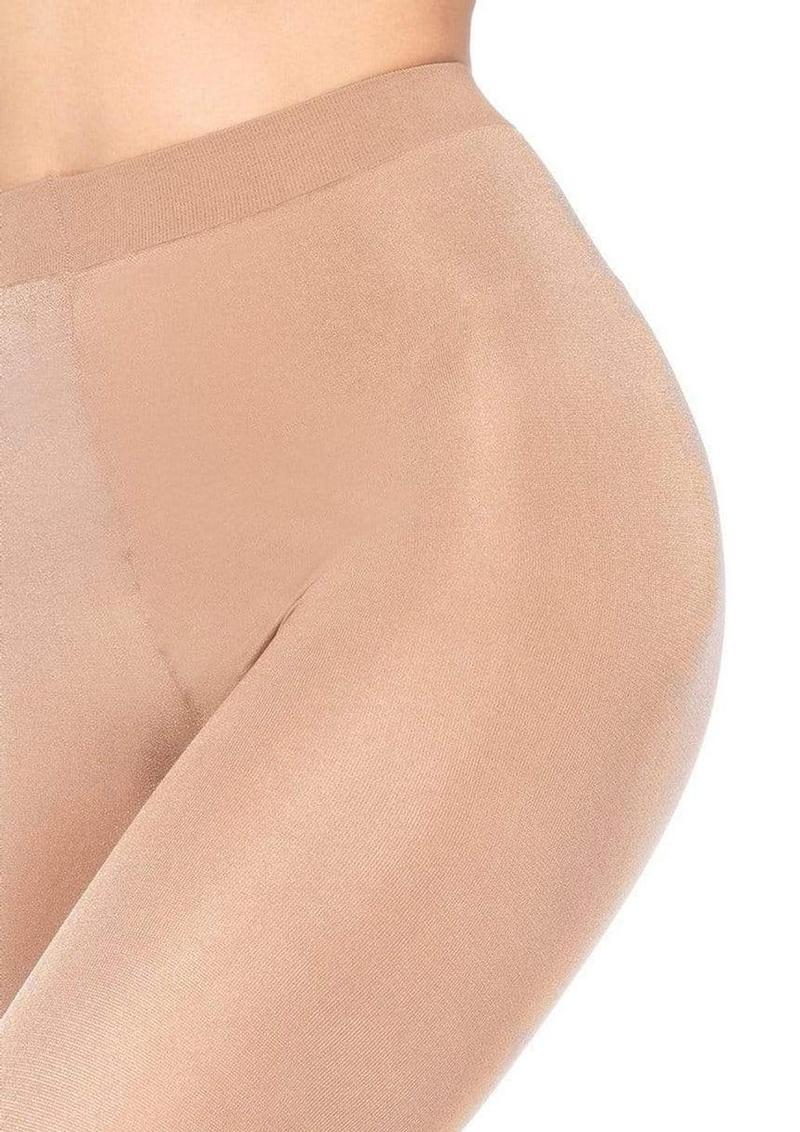 Leg Avenue Lycra Sheer to Waist Support Pantyhose - Nude - One Size