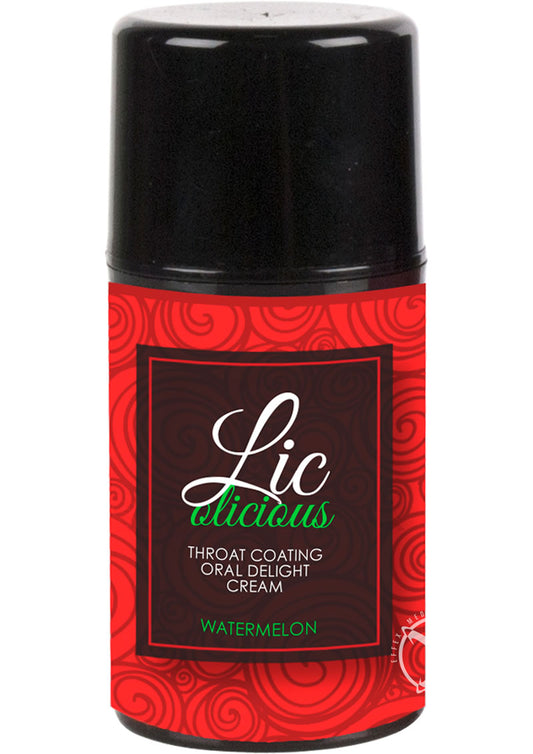 Licolicious Throat Coating Oral Delight Cream Watermelon - 1.7oz