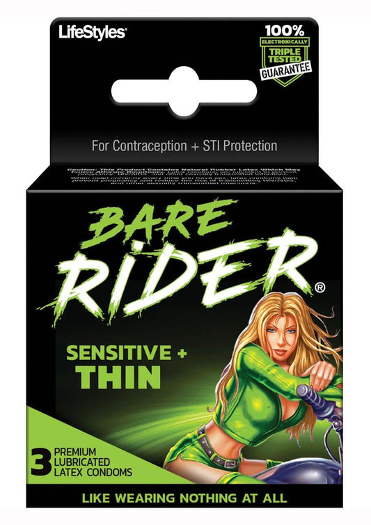 LifeStyles Bare Rider 3's Condoms