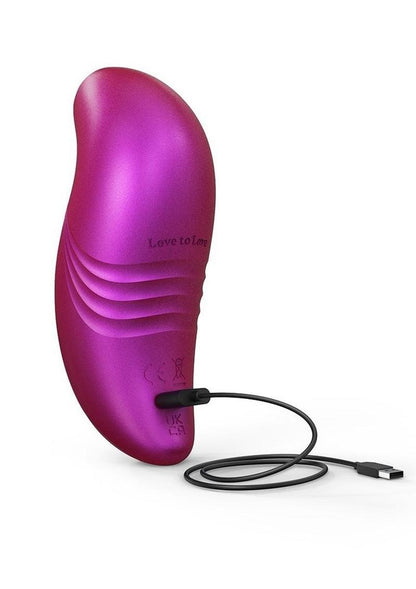 Love to Love Believer Rechargeable Silicone Clitoral Stimulator - Iridescent