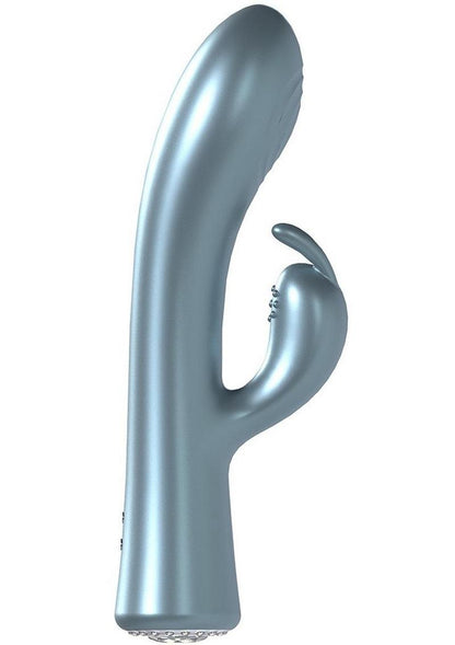 Loveline LA Peria I Rechargeable 10 Speed Rabbit Vibrator - Blue