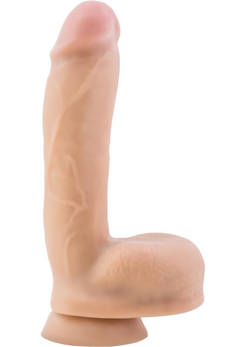 Loverboy My Best Friend's Dad Dildo with Balls - Vanilla - 8in