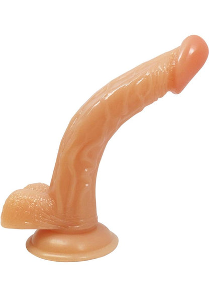 Loverboy Soldier Boy Dildo with Balls - Flesh/Vanilla - 8in