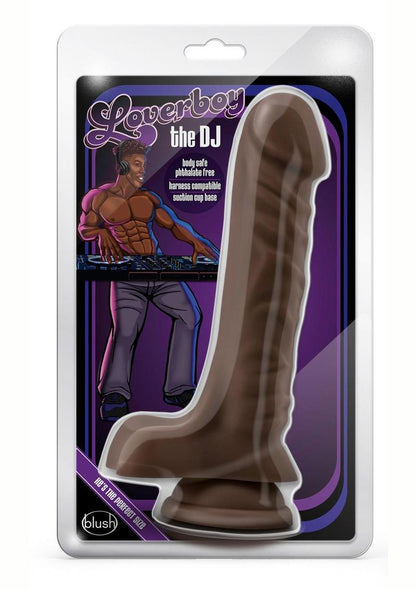 Loverboy The DJ Dildo - Chocolate - 9in