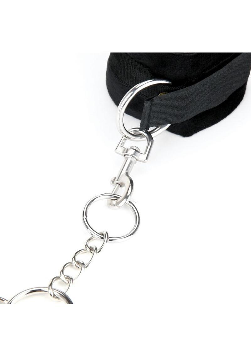 Lux Fetish Hog Tie with 4 Universal Soft Restraint Cuffs