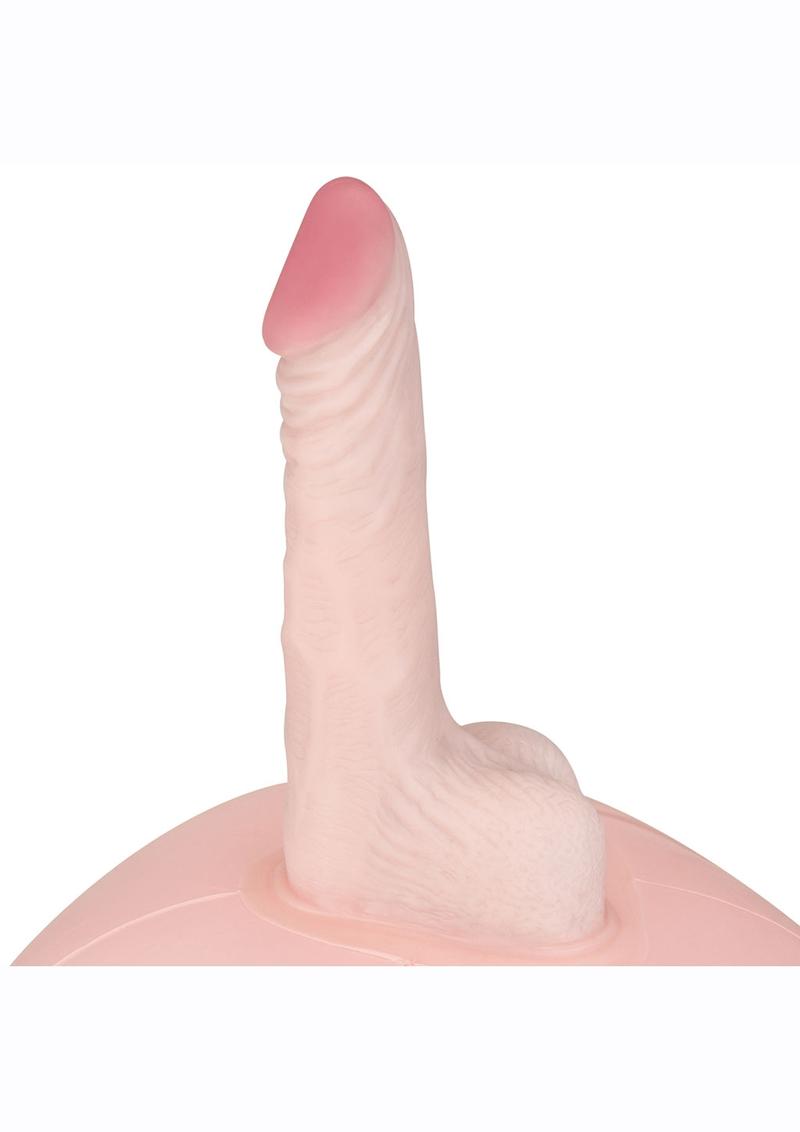 Lux Fetish Inflatable Sex Ball with Vibrating Realistic Dildo and Remote Control