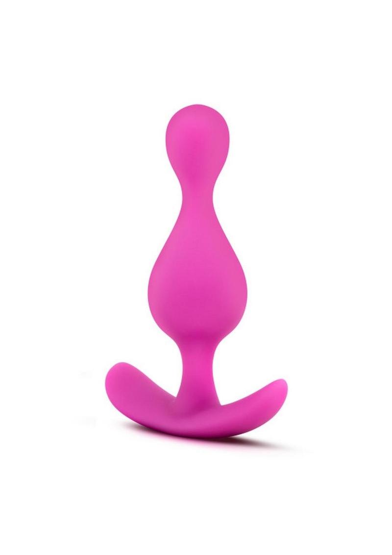 Luxe Explore Silicone Butt Plug - Pink