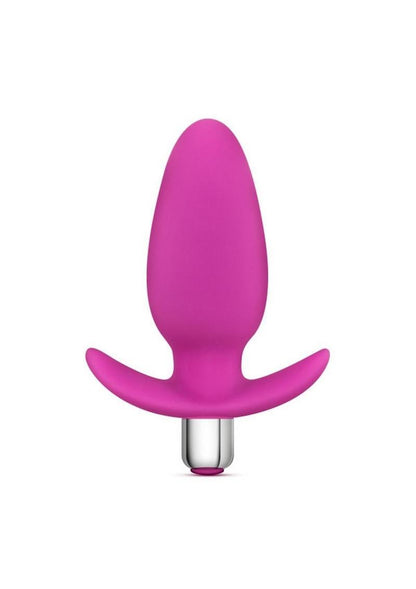 Luxe Little Thumper Silicone Vibrating Butt Plug