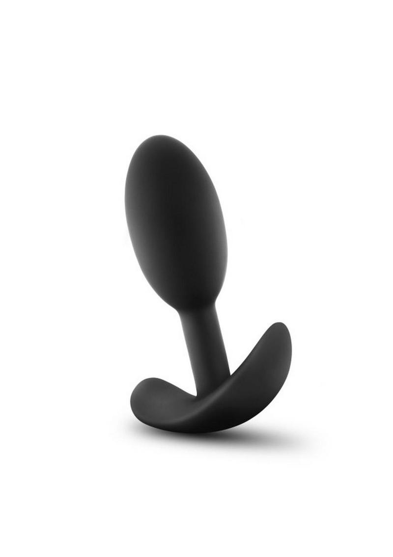 Luxe Wearable Vibra Slim Plug Silicone Butt Plug