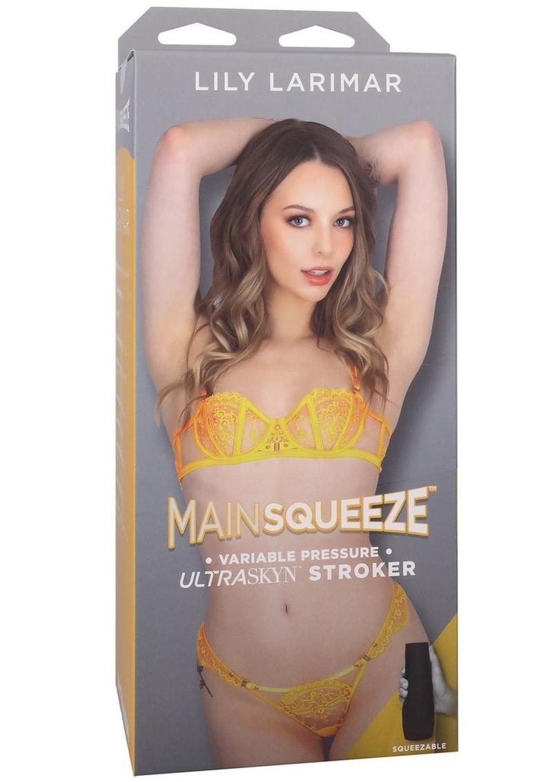 Main Squeeze Lily Larimar Ultraskyn Masturbator - Pussy - Vanilla