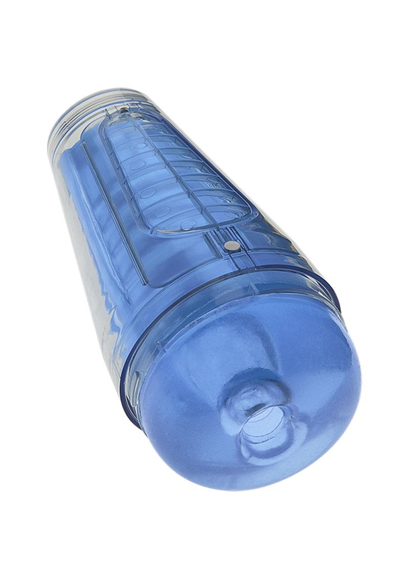 Main Squeeze Optix Ultraskyn Masturbator - Blue/Crystal