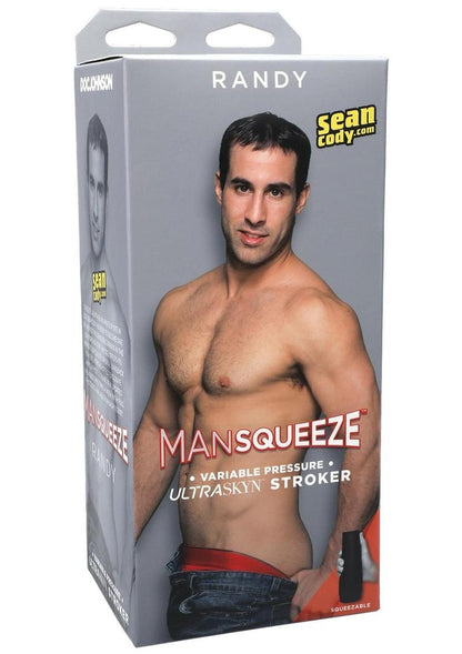 Man Squeeze Randy Ultraskyn Masturbator - Butt - Vanilla