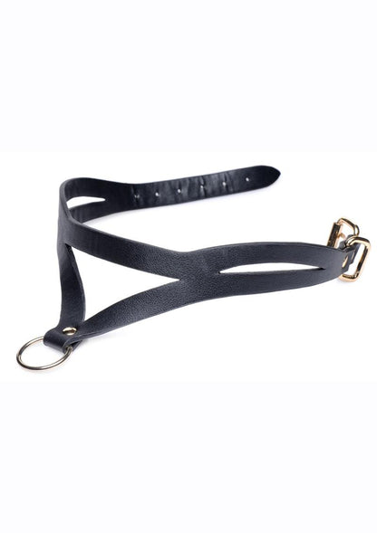 Master Series Bondage Baddie Collar with O-Ring