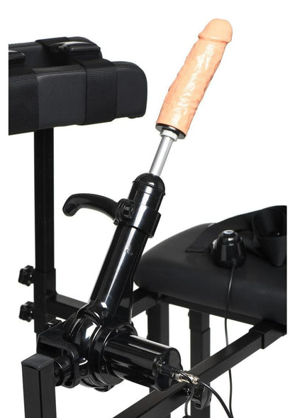 Master Series Obedience Chair with Sex Machine