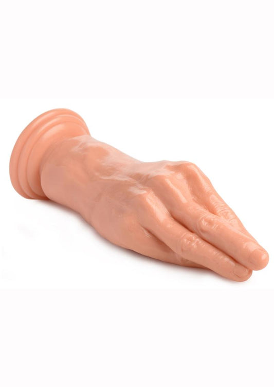 Master Series The Stuffer Fisting Hand 8.5in Dildo - Flesh/Vanilla