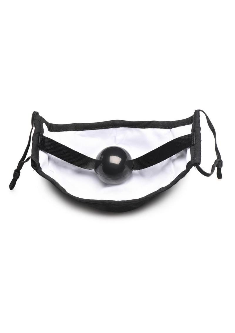 Master Series Under Cover Ball Gag Face Mask