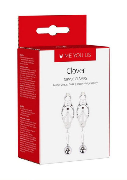 ME YOU US Clover Nipple Clamp - Silver