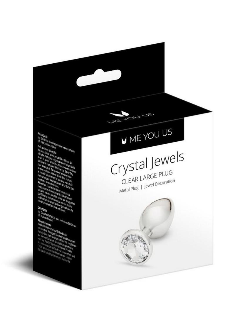 ME YOU US Crystal Jewels - Clear - Large