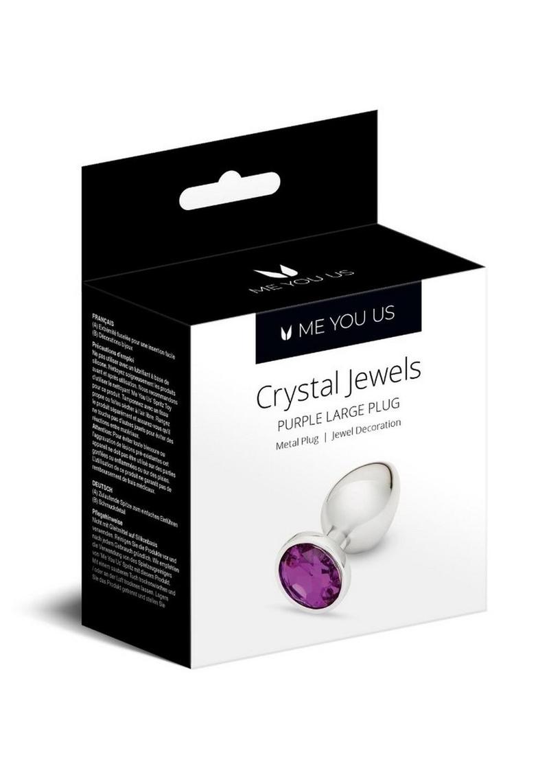 ME YOU US Crystal Jewels - Purple - Large