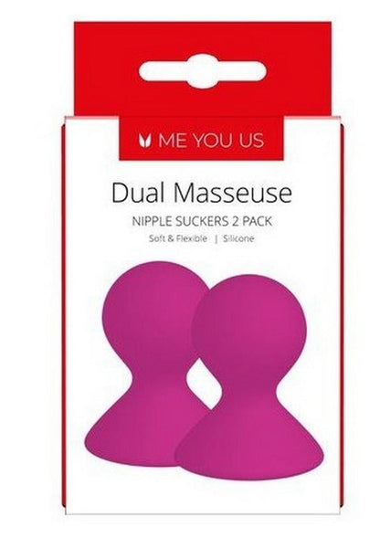 ME YOU US Dual Masseuse Silicone Nipple Suckers