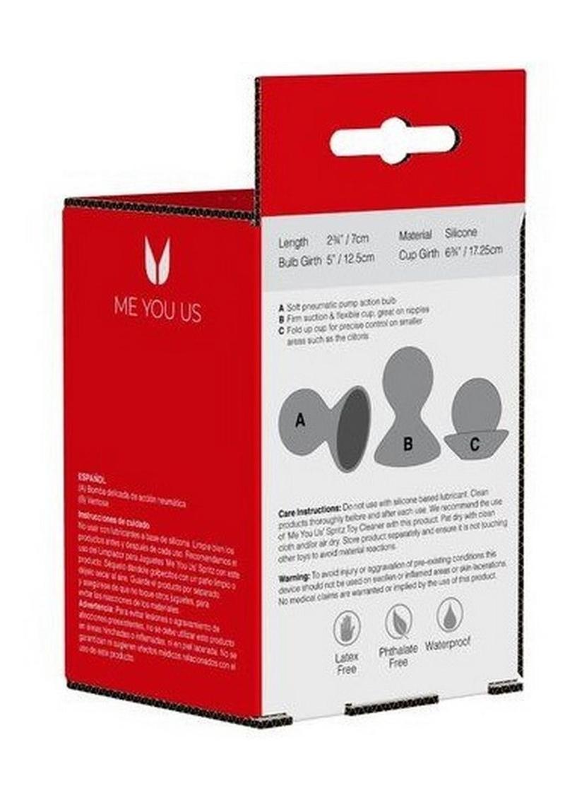 ME YOU US Dual Masseuse Silicone Nipple Suckers