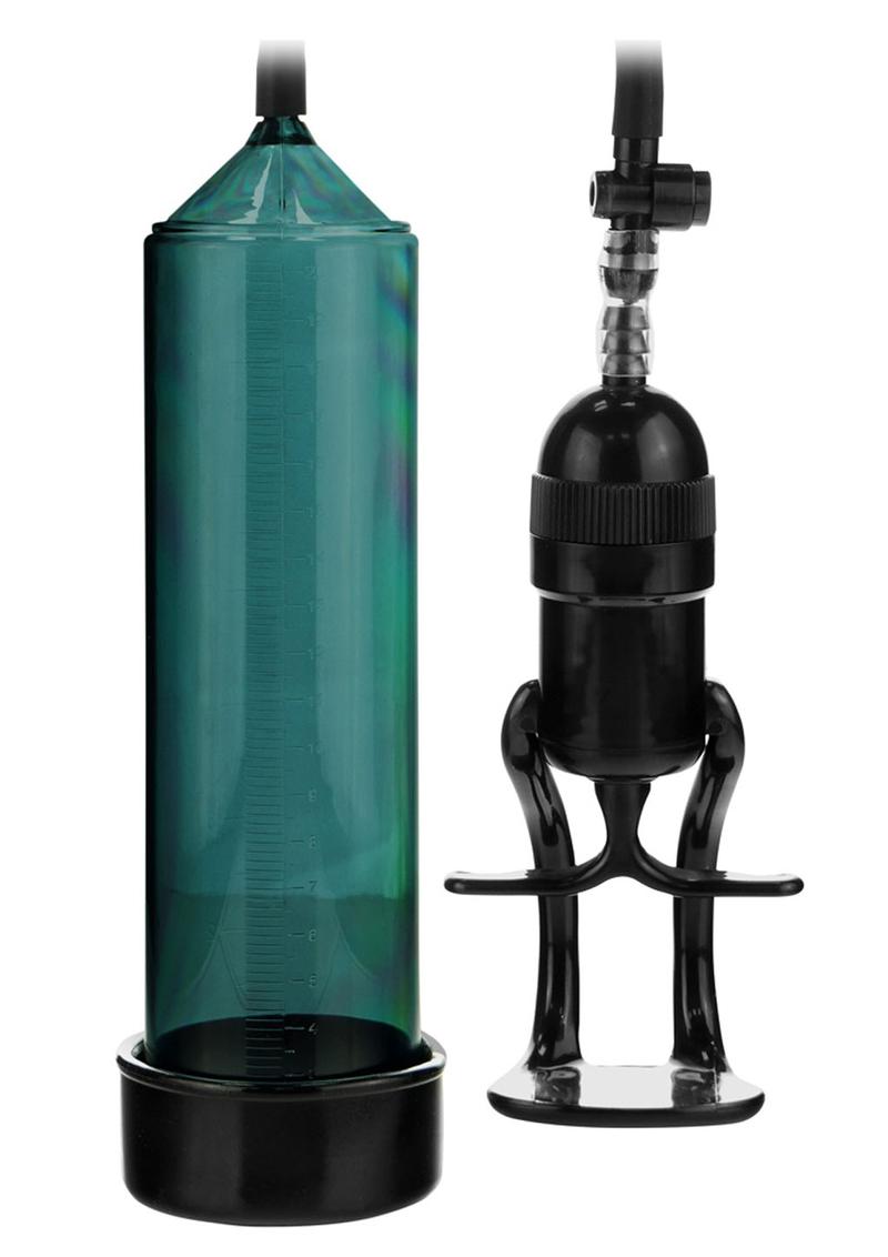 ME YOU US Linx Grip Pump Penis Pump - Black/Green