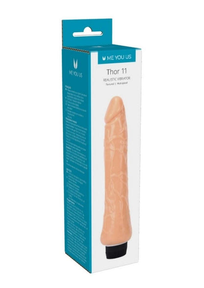 ME YOU US Thor 11 Realistic Vibrator - Vanilla - 11in