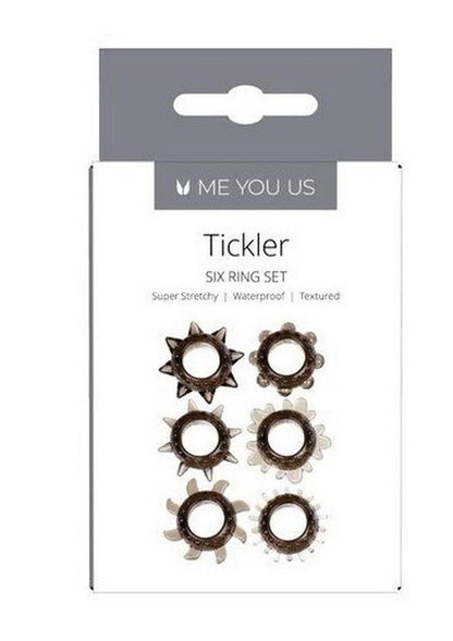 ME YOU US Tickler Ring Set Assorted Textured Cock Rings