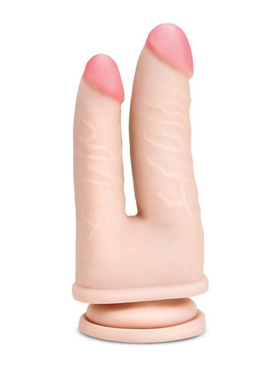 ME YOU US Ultra Cock 6 Realistic Double Penetration Dildo - Vanilla - 6in