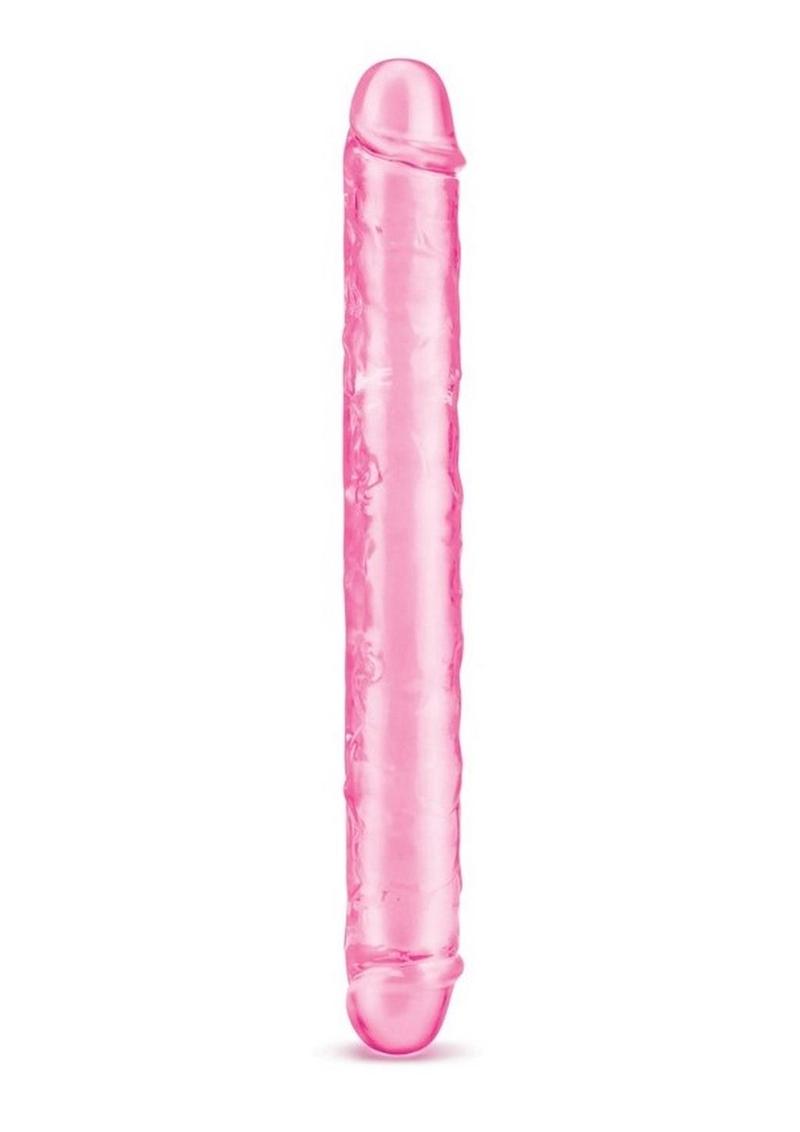 ME YOU US Ultracock Jelly Double Ender - Pink - 12in