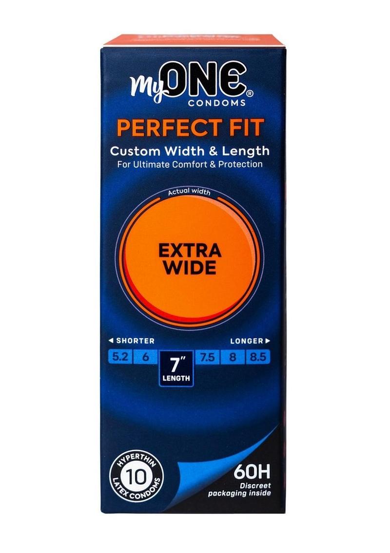 My One Extra Wide Condoms - 10 Pack