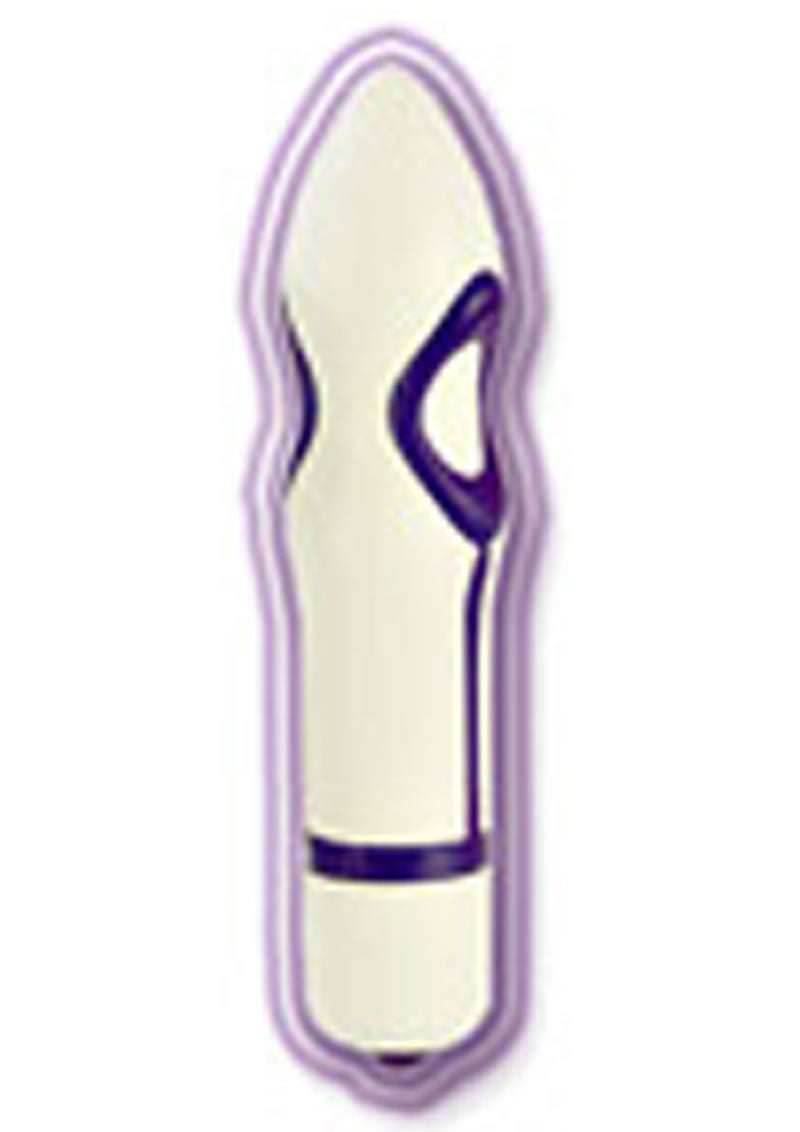 My Private O Bullet Vibrator - Purple/White