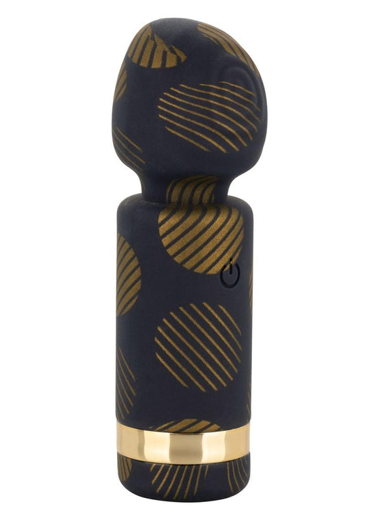 Naughty Bits Lit Clit Vibrator - Black/Gold