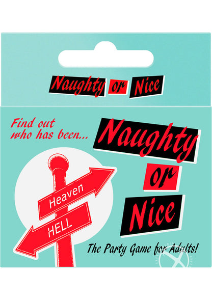 Naughty Or Nice Drinking Card Game