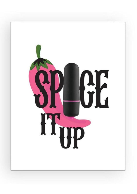 Naughtyvibes Spice It Up Greeting Card