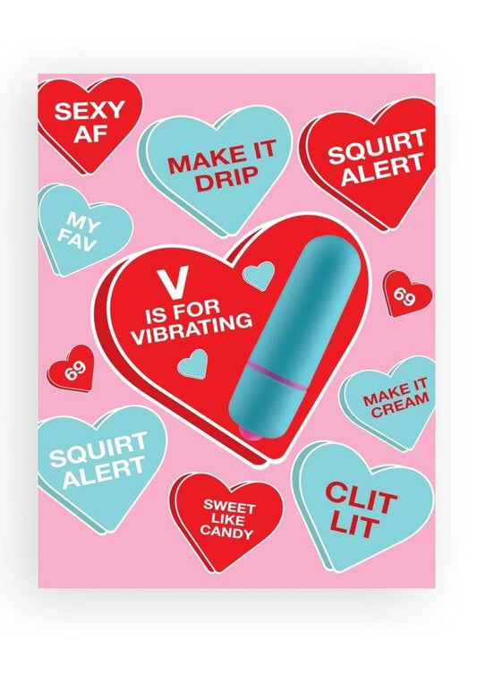 Naughtyvibes Vibe Sweet Hearts Greeting Card