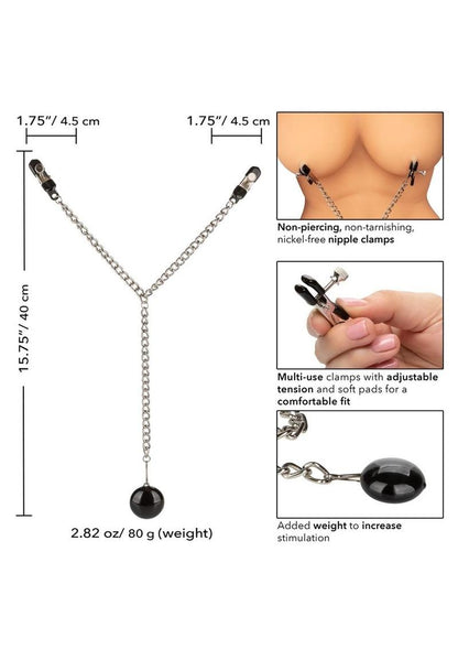 Nipple Play Weighted Disc Nipple Clamps