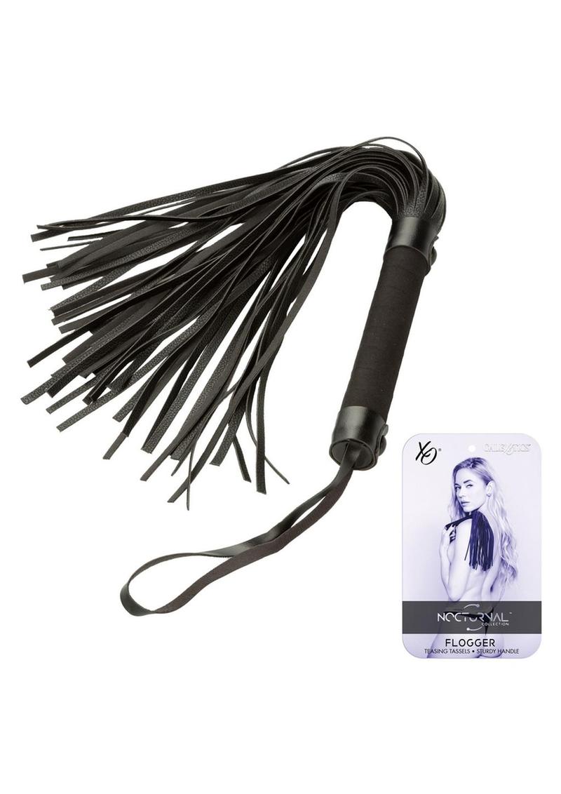 Nocturnal Collection Flogger - Black