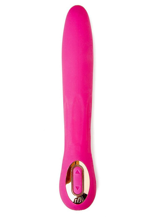 Nu Sensuelle Bentlii Rechargeable Silicone Vibrator - Magenta/Pink