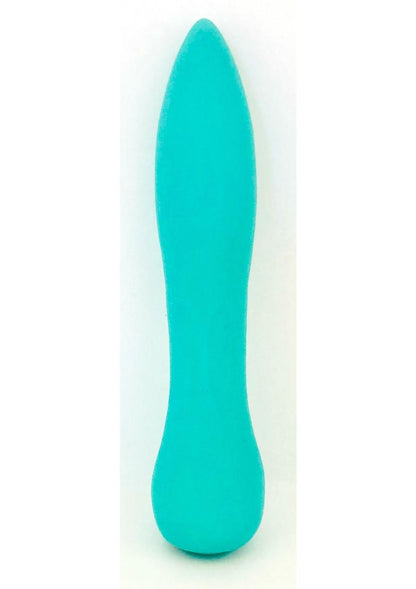 Nu Sensuelle Bobbii Xlr8 Rechargeable Silicone Vibrator - Blue/Electric Blue