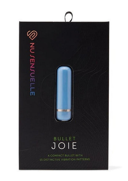 Nu Sensuelle Joie Rechargeable Silicone Bullet - Blue