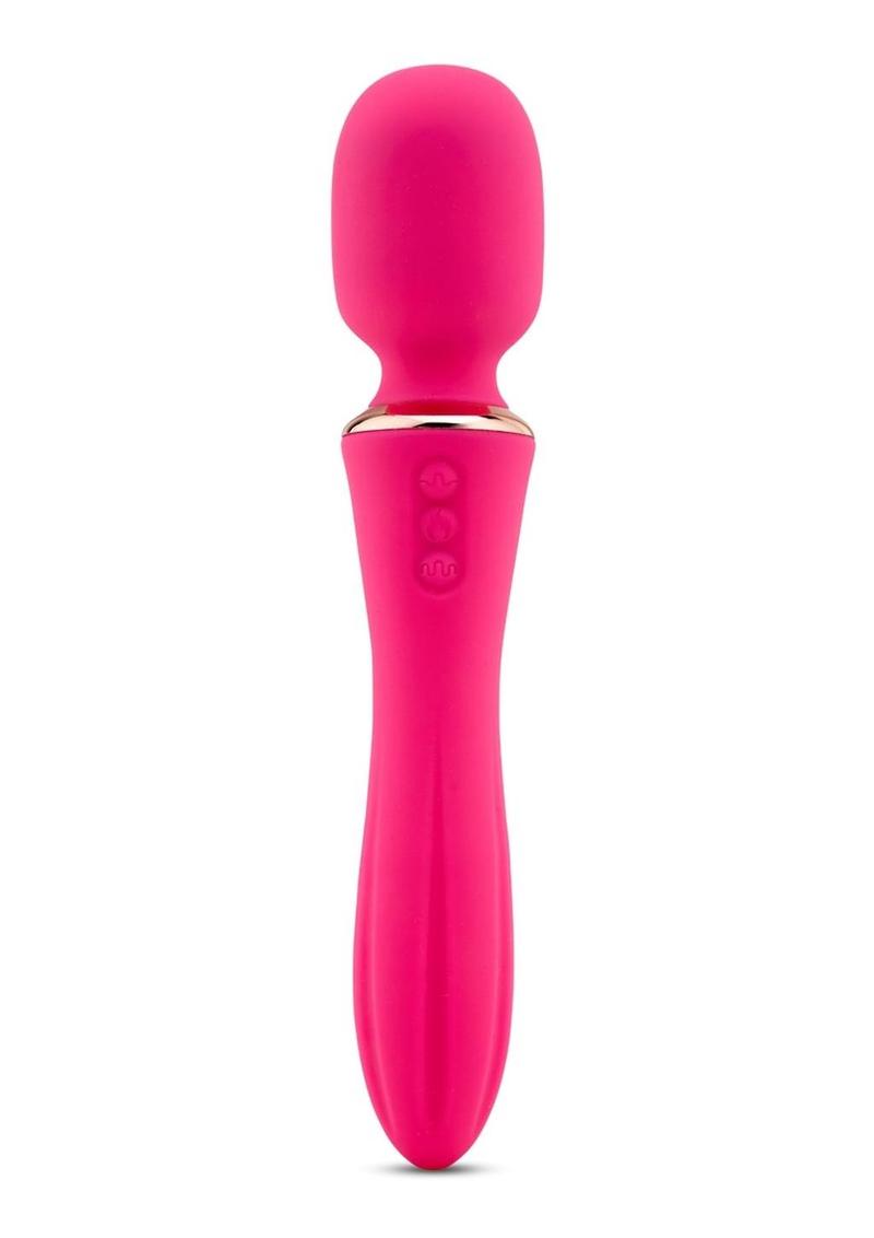 Nu Sensuelle Mika Nubii Rechargeable Silicone Mini Wand - Pink