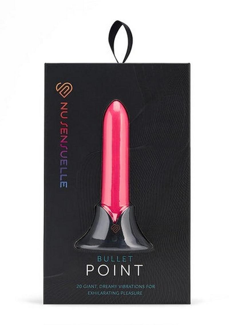 Nu Sensuelle Point Rechargeable Silicone Bullet - Pink