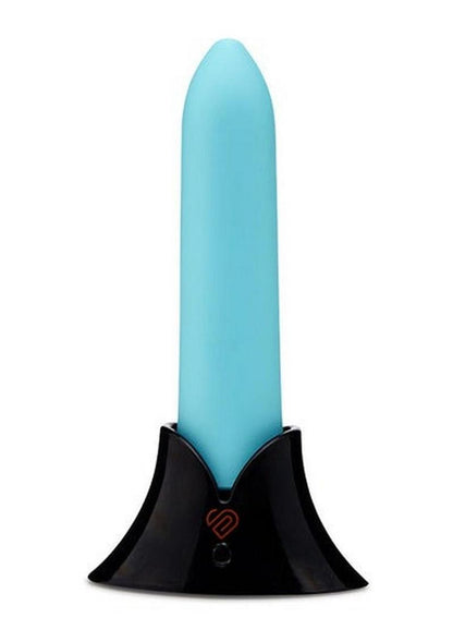 Nu Sensuelle Point Rechargeable Silicone Bullet - Blue/Teal