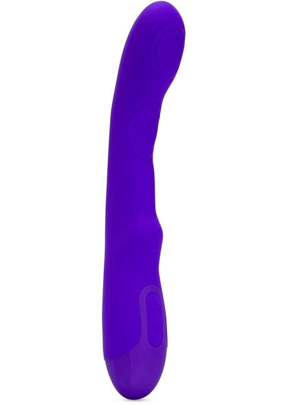 Nu Sensuelle Vivi Rechargeable Silicone Double Tapping Vibe with Clitoral Stimulation