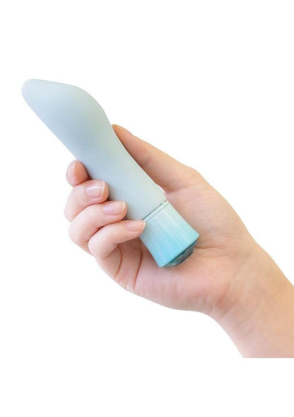 Oh My Gem Ardor Rechargeable Silicone Vibrator - Aquamarine