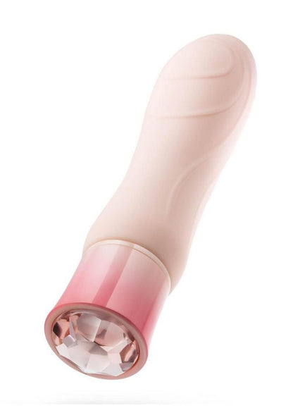 Oh My Gem Elegant Rechargeable Silicone Vibrator - Morganite