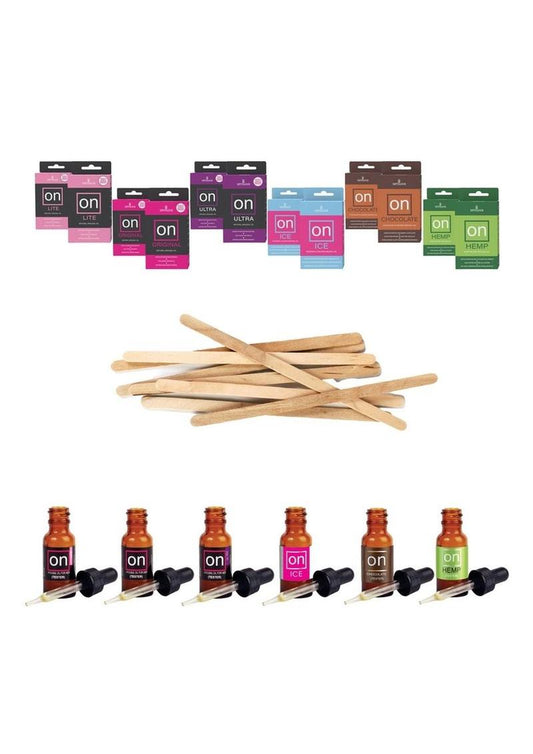 On Arousal Oil - Assorted 12 Piece + Tester/Sticks Refill Kit